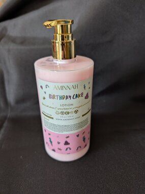 Aminnah Birthday Cake Lotion 8oz